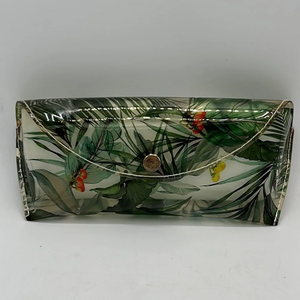 H&M tropical print glasses/sunglasses case